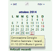 calendar